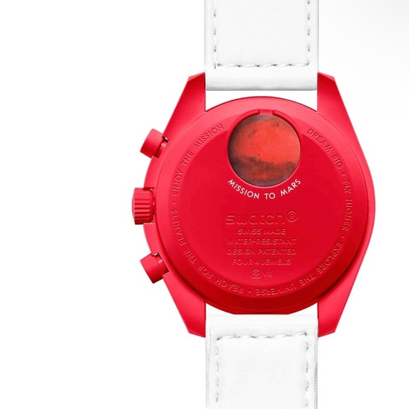 COPY - Omega X Swatch Bioceramic Moonswatch Mission to Mars - Picture 6 of 6